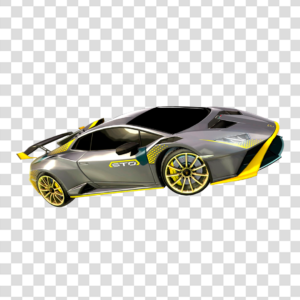 Lamborghini STO Prata Rocket League Png