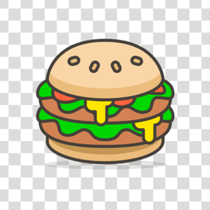 Desenho hambúrguer Png