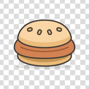 hambúrguer desenho Png