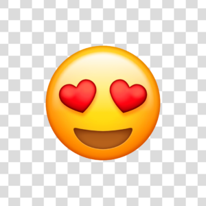Emoji apaixonado Png