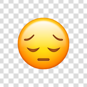 Emoji triste Png