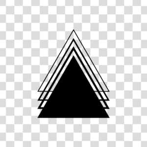 Forma triângulos Png