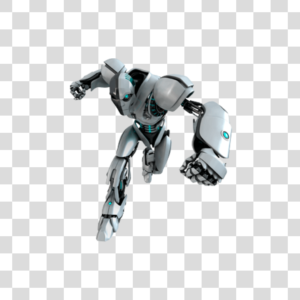 Robô correndo Png