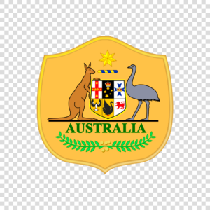 Logo Seleção da Austrália Png